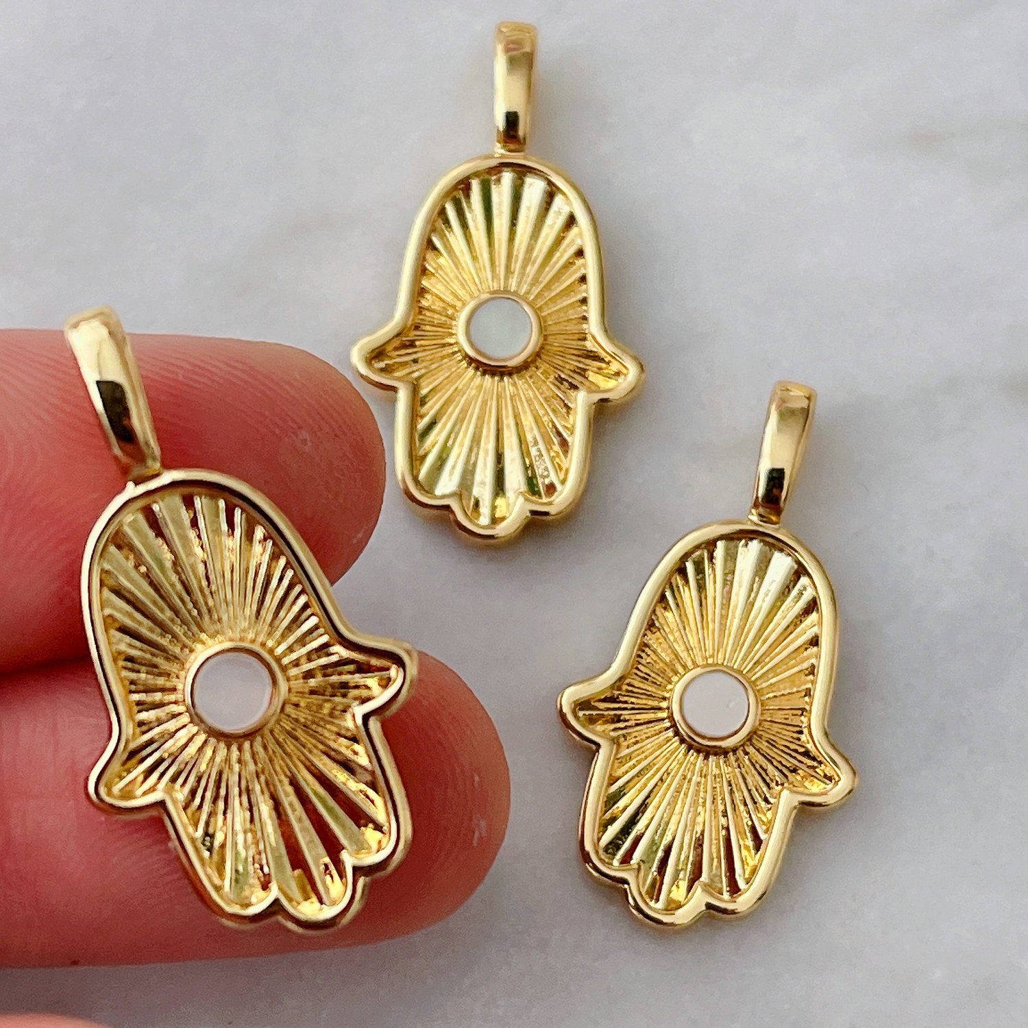Small Hand Charm