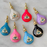 Enamel Eye Charm