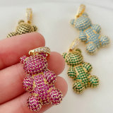 Colorful Big Bear Pendant