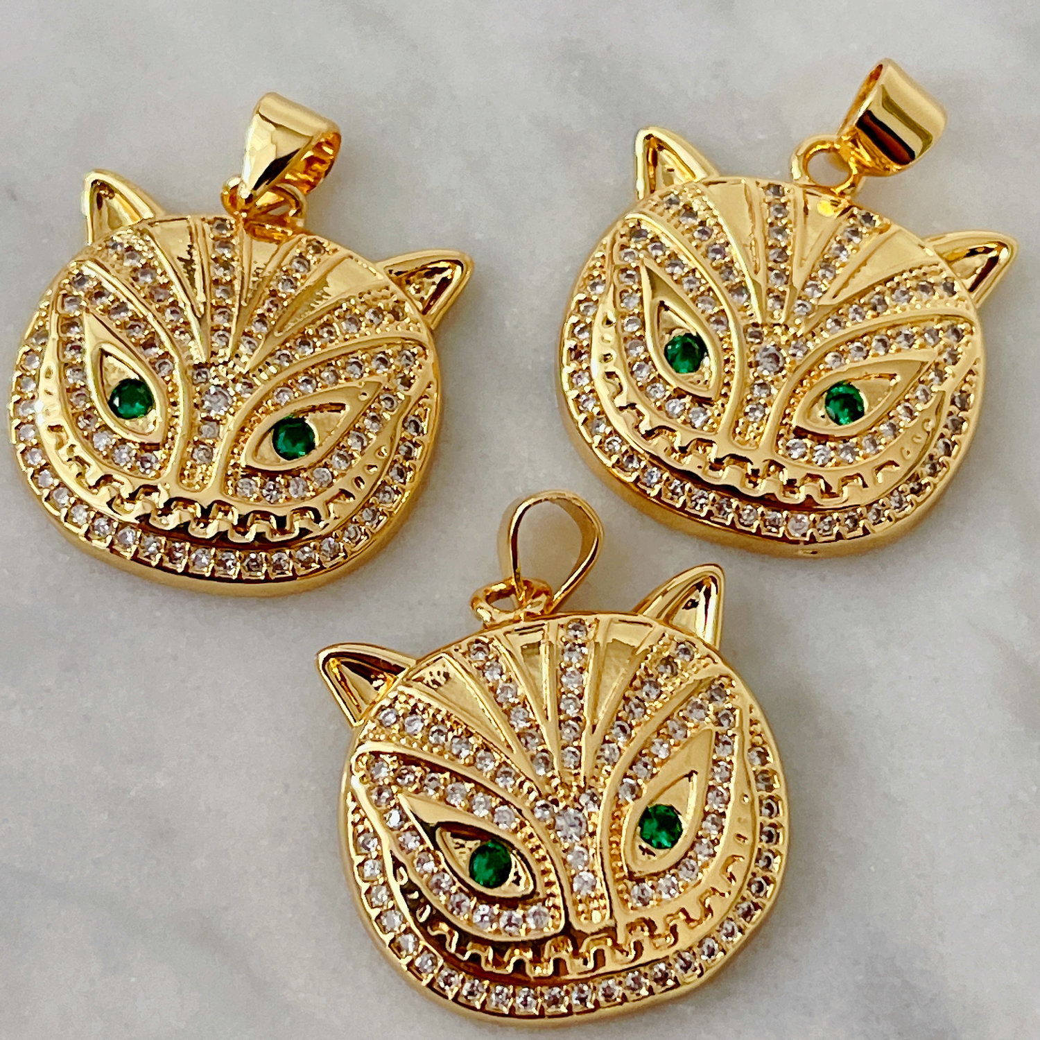 Pave Owl Pendant