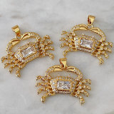 Pave Crab Charm