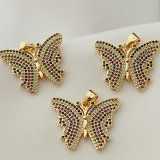 Colorful Butterfly Pendant