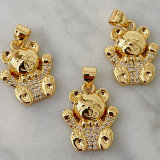 Metal Bear Charm