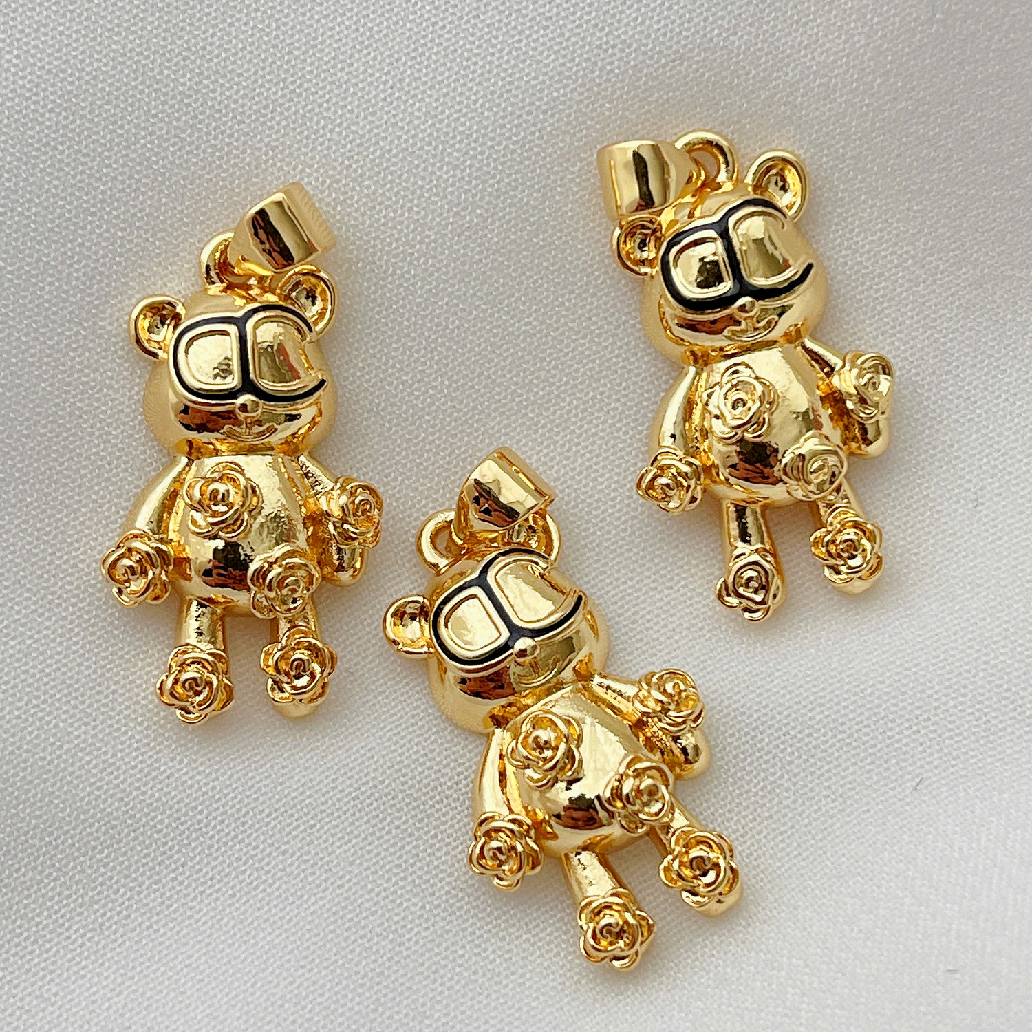 Metal Bear Charm