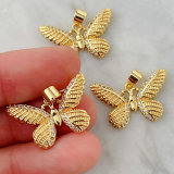 Gold Butterfly Charm