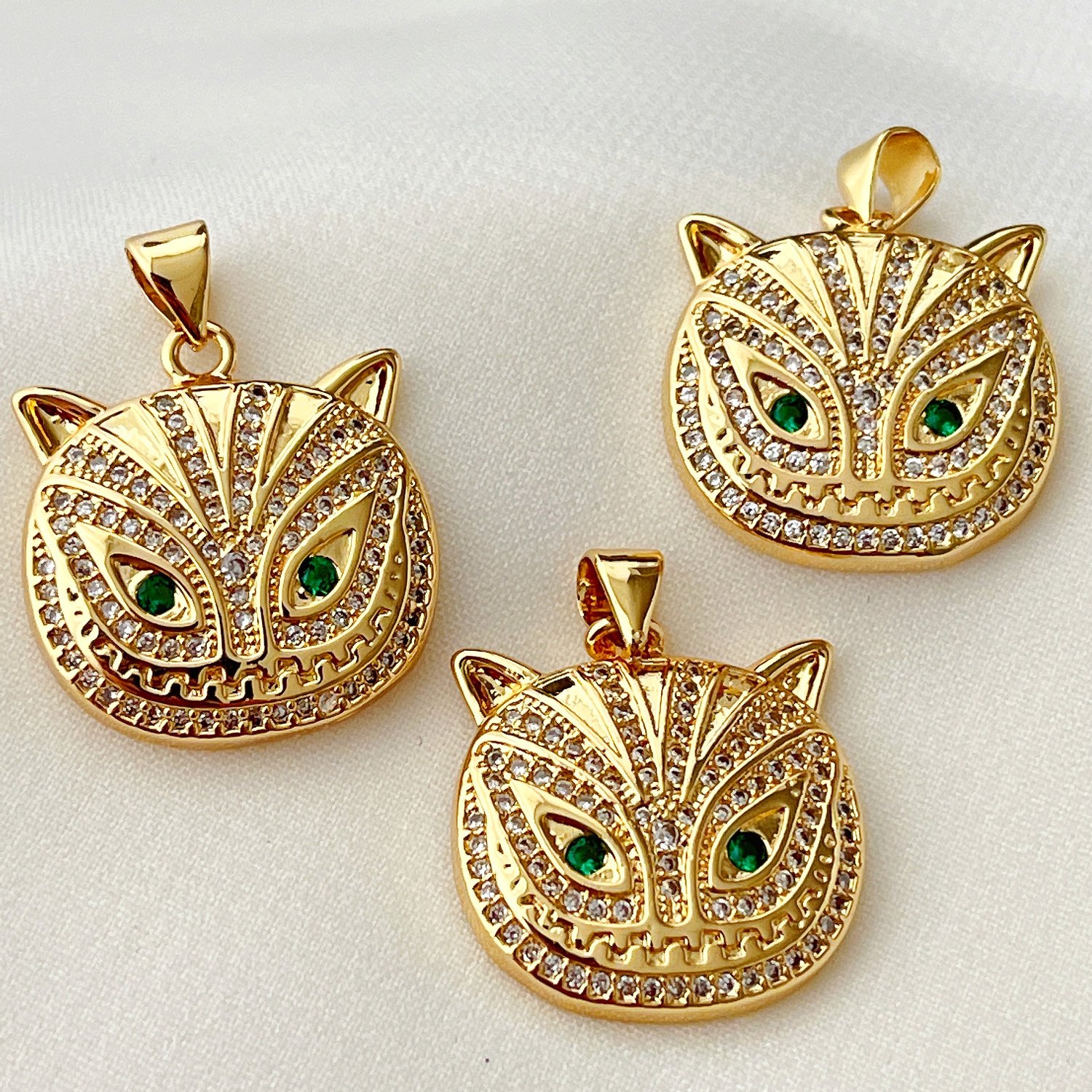Pave Owl Pendant