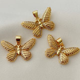 Gold Butterfly Charm
