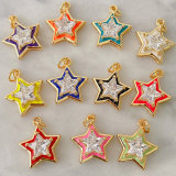 Enamel Star Charm