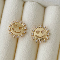Sunflower Happy Earrings