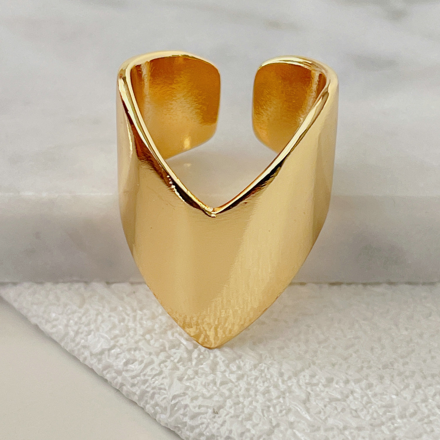 Fashion Gold Metal Ring