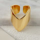 Fashion Gold Metal Ring