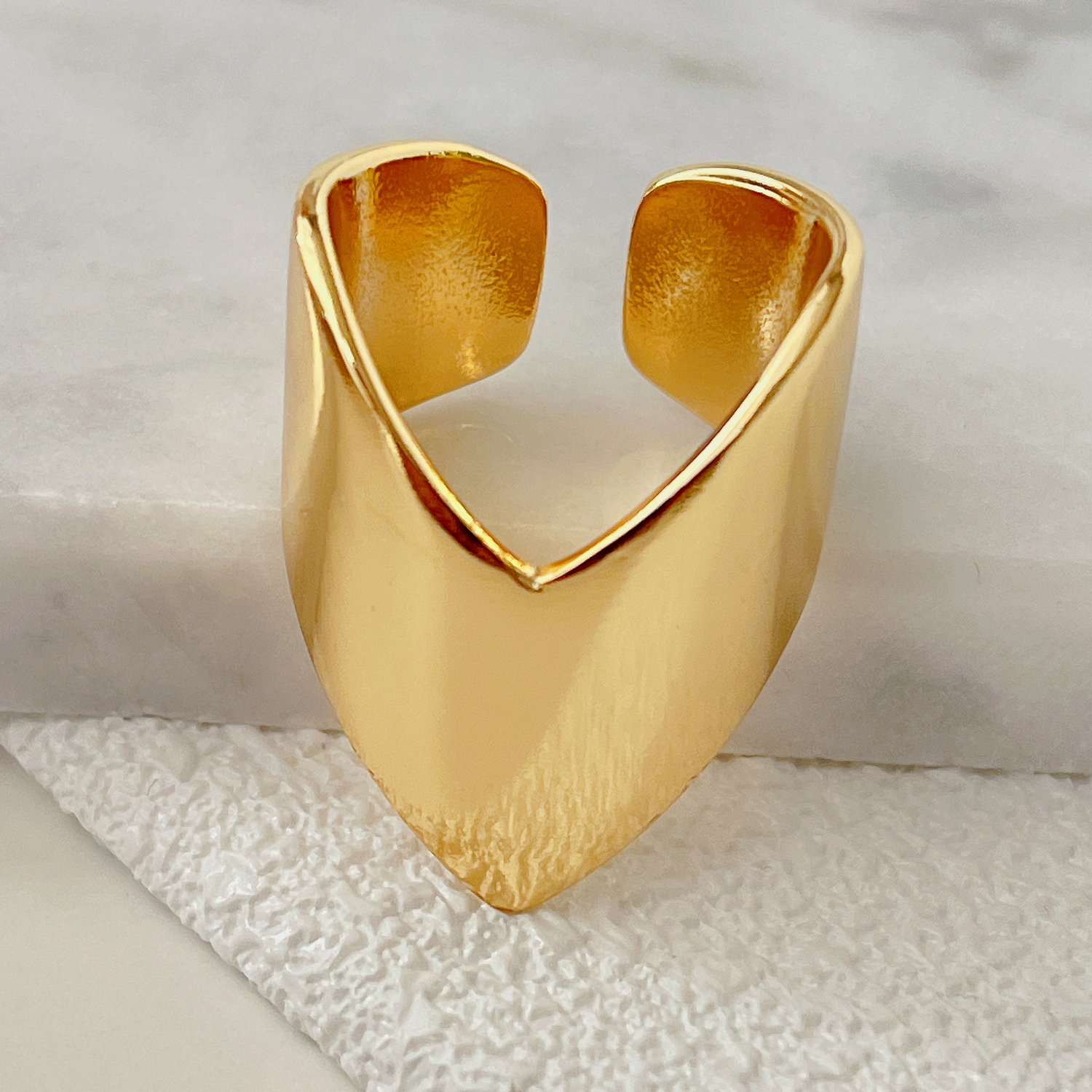 Fashion Gold Metal Ring