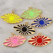 Enamel Eye Charm