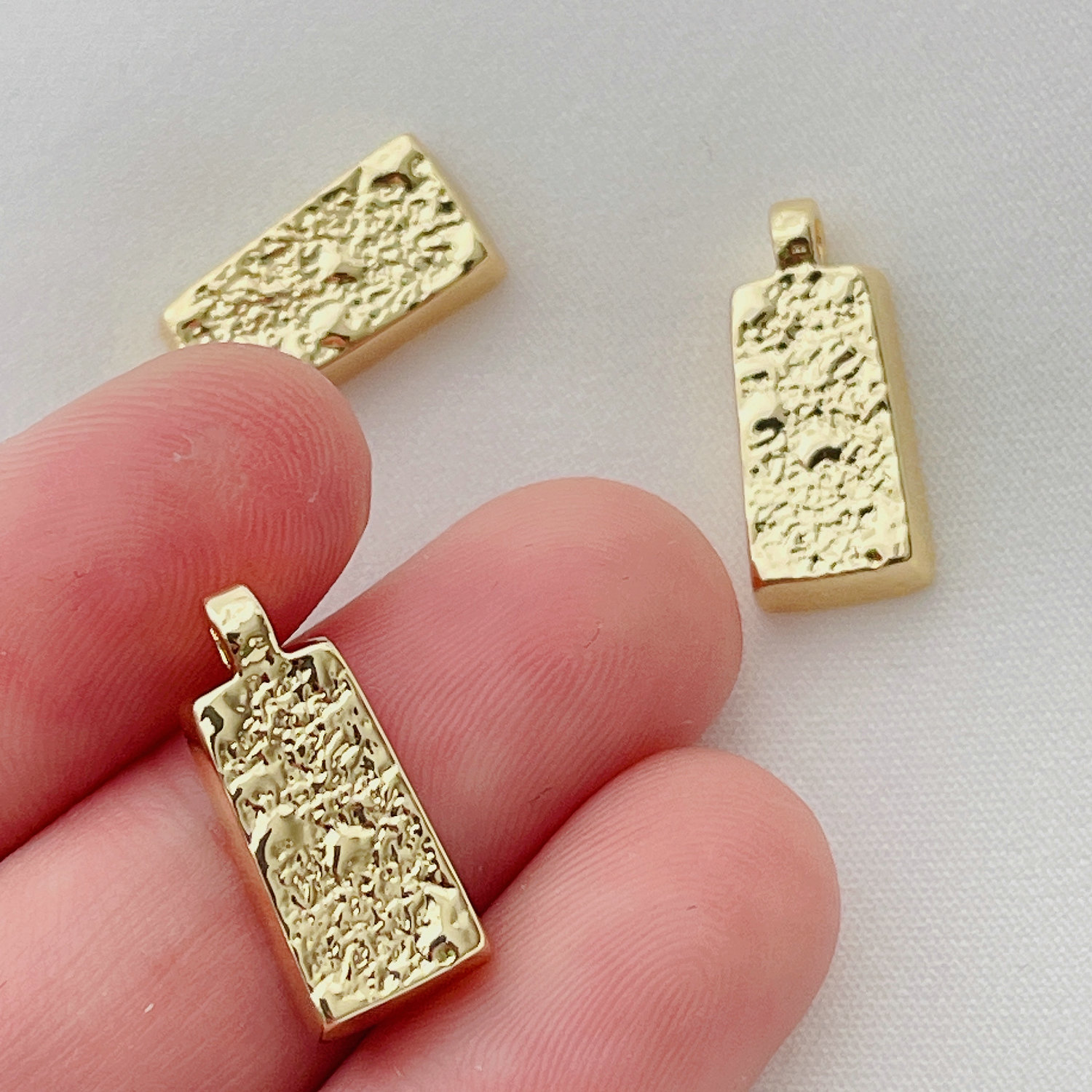Gold Metal Charm