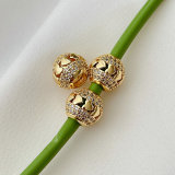 Heart Round Bead Spacer