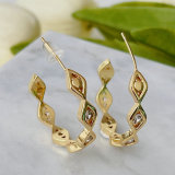 Evil Eye Hoop Earrings