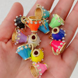 Enamel Cap Charm