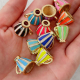 Stripe Enamel Charm