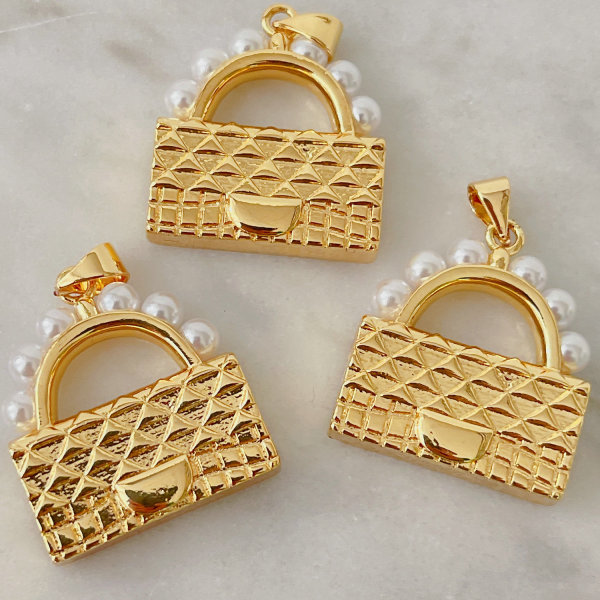 Pearl Bag Pendant