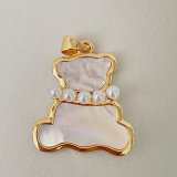 Shell Bear Pendant