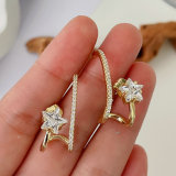 Star Cuff Earrings