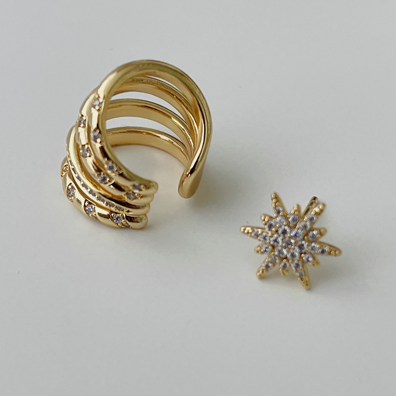 Star Earcuff Set
