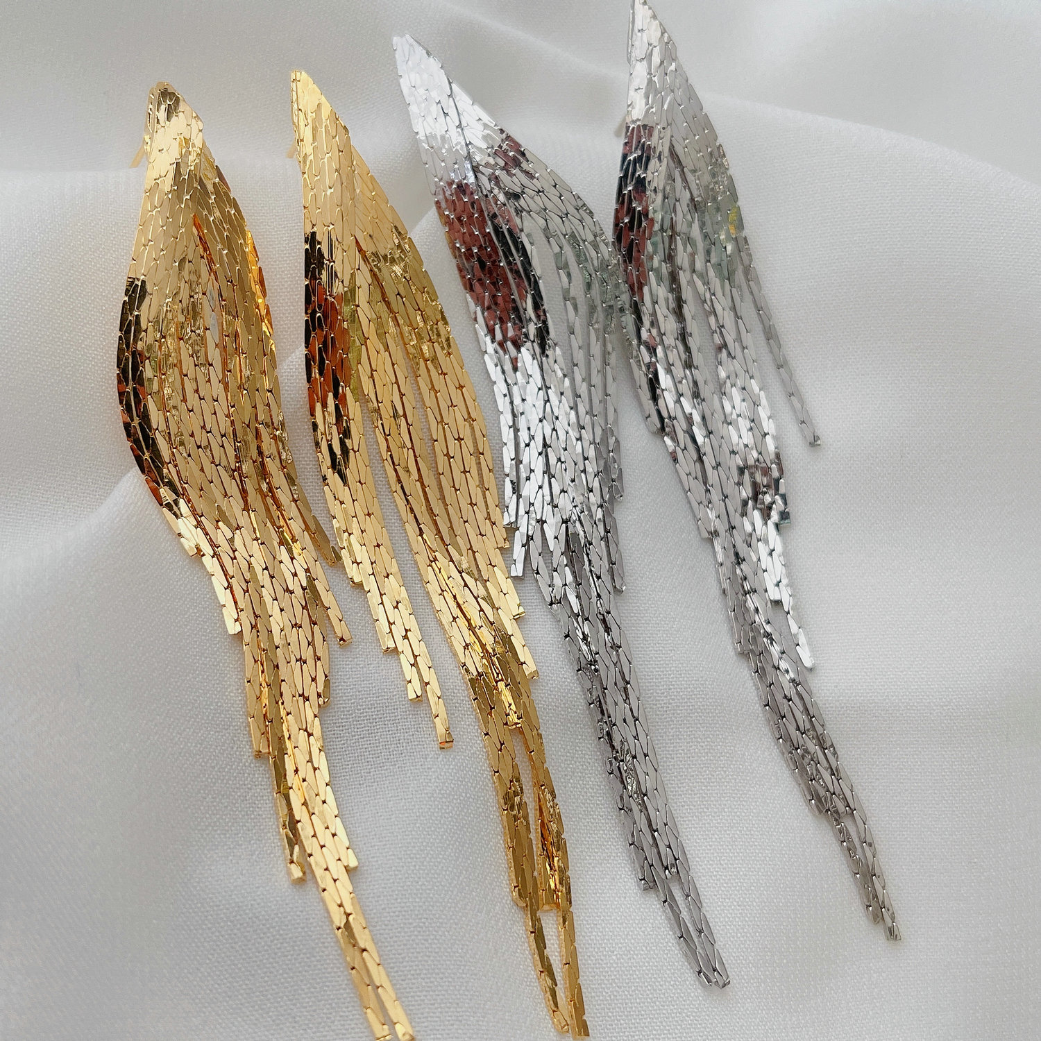 Chain Tassel Earrings