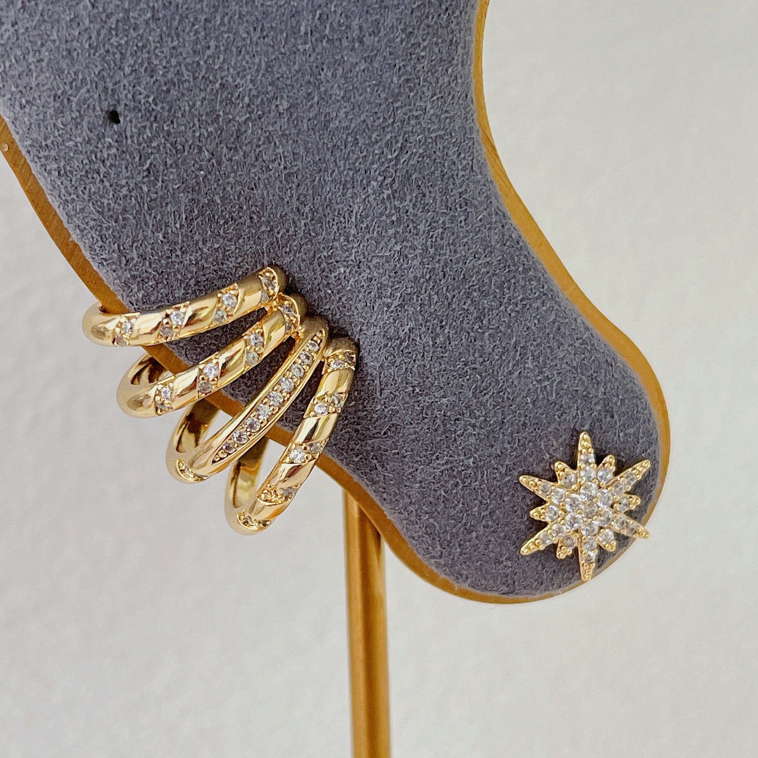 Star Earcuff Set