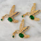 Green bird Charm