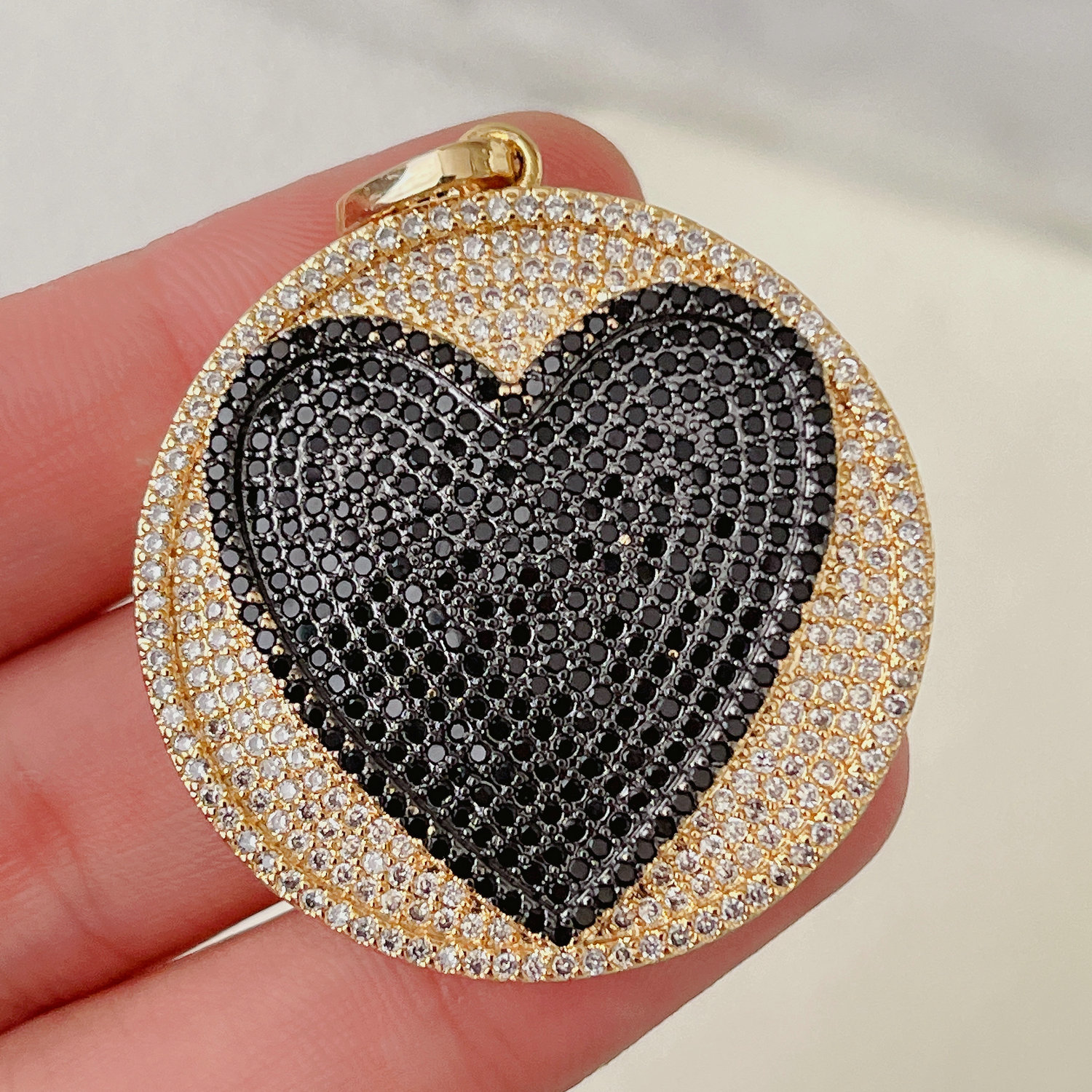 Black Heart Pendant