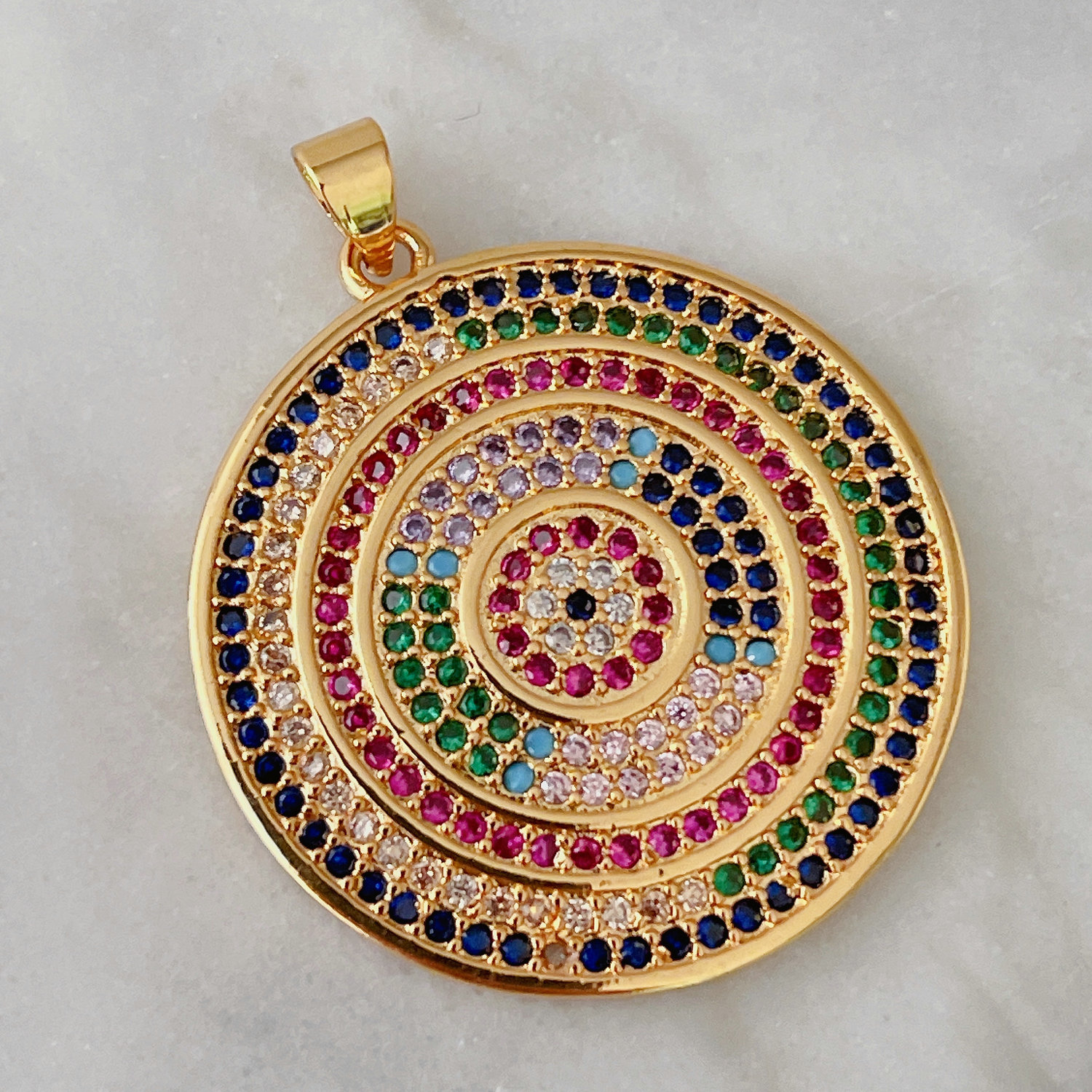 Big Colorful Pendant