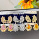 Luxry Fine Flower Earrings