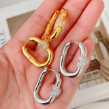 U Hoop Earrings