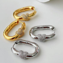U Hoop Earrings