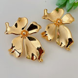 18K Gold Plated Flower Earrings