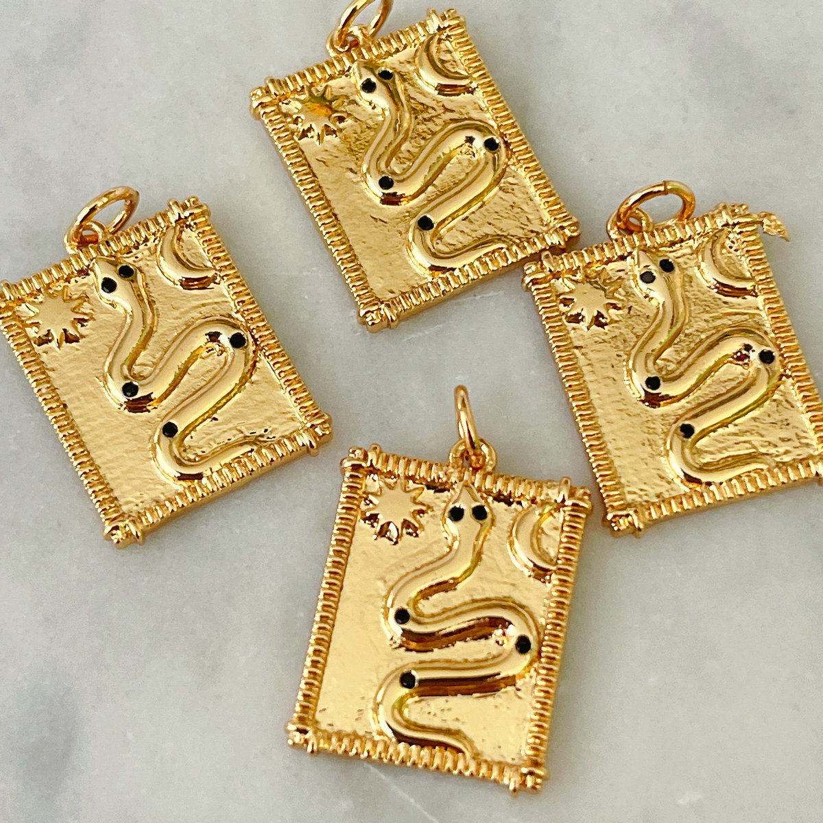 Square snake charm