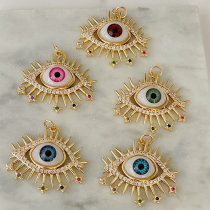 Eyelash Eye Charm