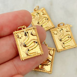 Square snake charm