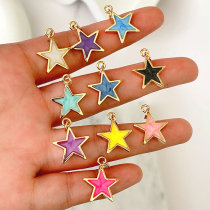 Enamel Star Charm