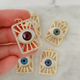 Square eye pendant