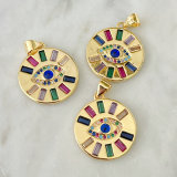 Colorful eye charm