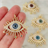 Eyelash Eye Charm