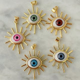 eyelash eyes charm