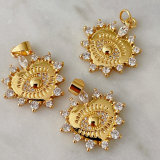 Heart eye charm