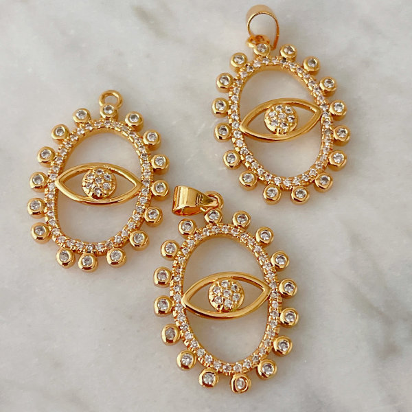 Eye charm