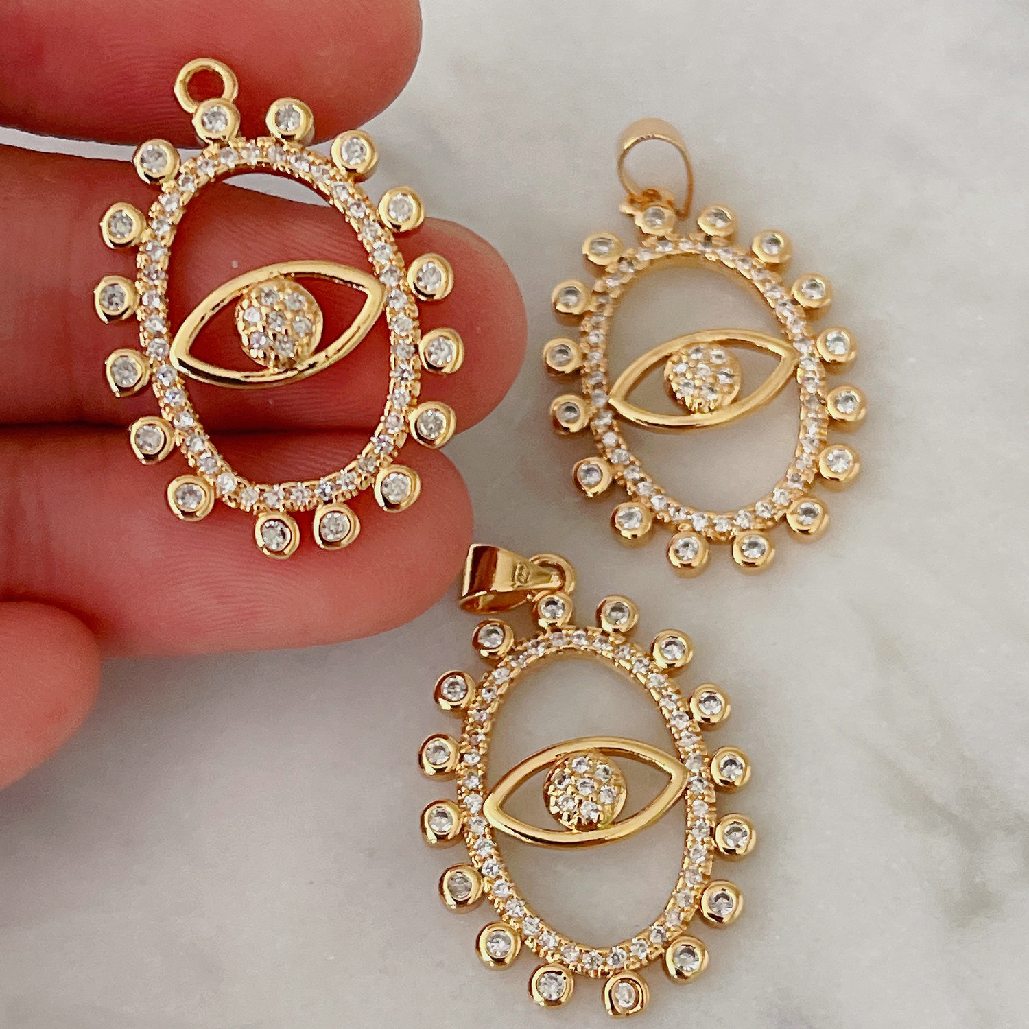 Eye charm