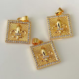 Square Arrow Charm