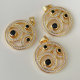 Round eye charm
