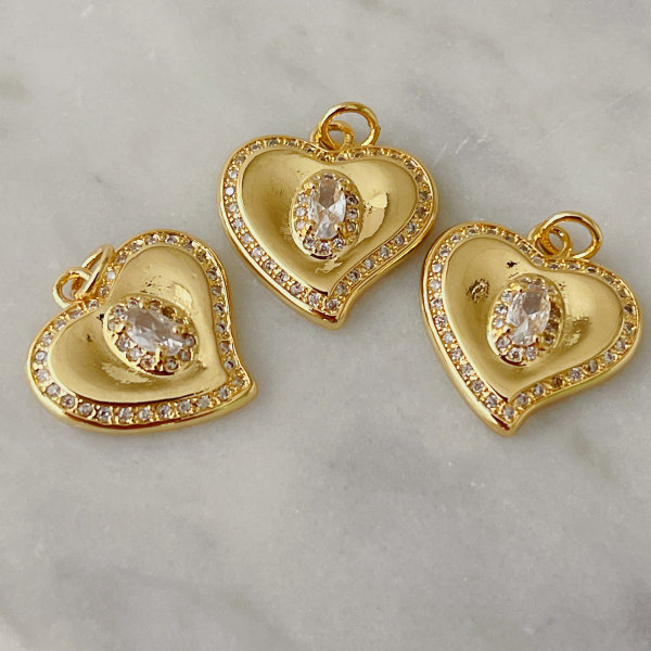 Heart charm