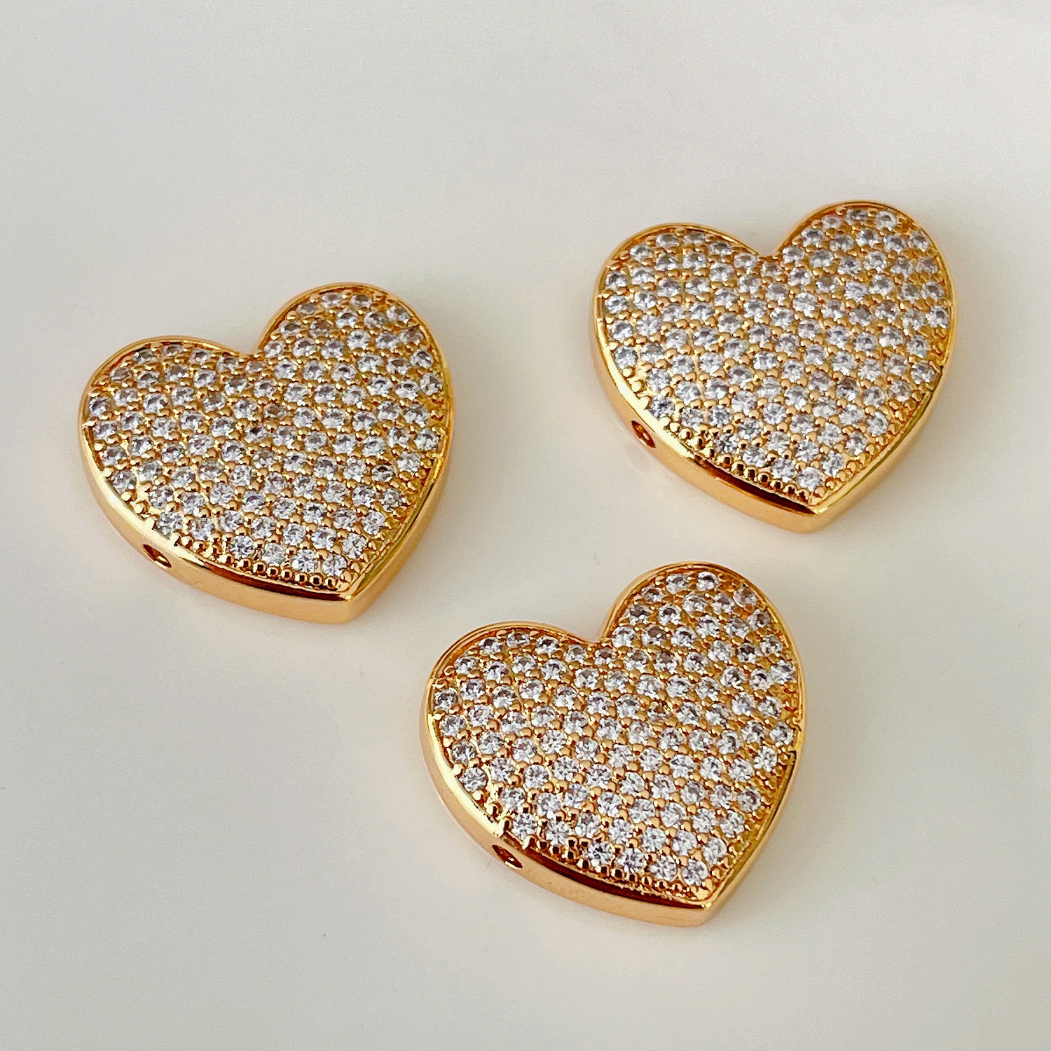 Heart charm for bracelet